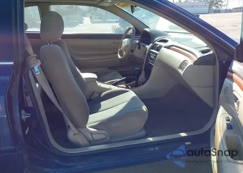 2002 Toyota Camry Solara Se from USA, damaged, VIN 2T1CE22P62C008729